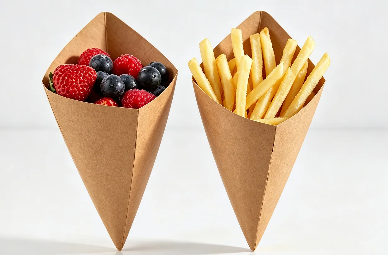 Triangle  Snack Holders